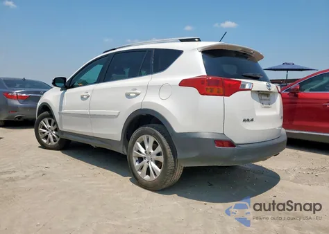 2014 Toyota Rav4 Limited from USA, damaged, VIN 2T3YFREV2EW112988